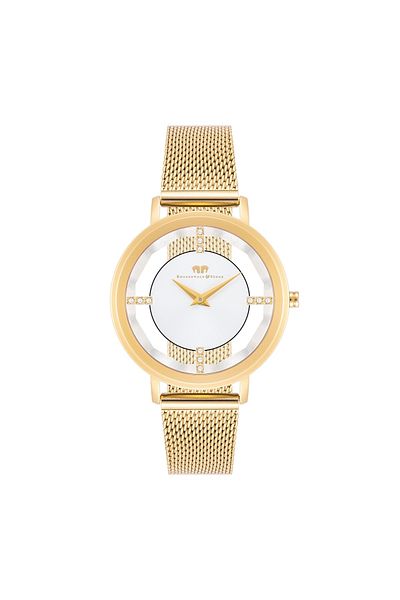 Rhodenwald & Söhne Quarzuhr Damen Quarzuhr gelbgold Edelstahl gelbgold