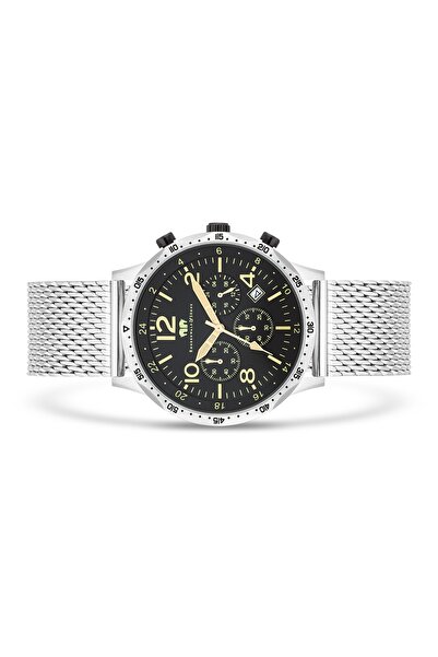 Rhodenwald & Söhne Chronograph Herren Chronograph silber Edelstahl silber