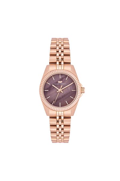 Rhodenwald & Söhne Quarzuhr Damen Quarzuhr roségold Edelstahl roségold