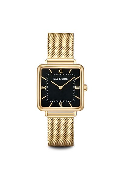 eastside Quarzuhr Damen Quarzuhr gelbgold Edelstahl gelbgold