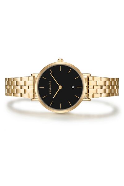 eastside Quarzuhr Damen Quarzuhr gelbgold Edelstahl gelbgold
