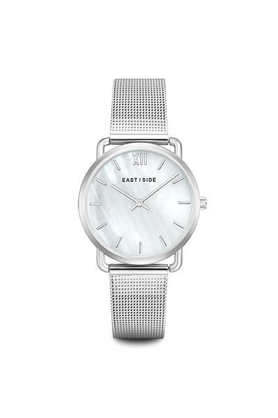 eastside Quarzuhr Damen Quarzuhr silber Edelstahl silber