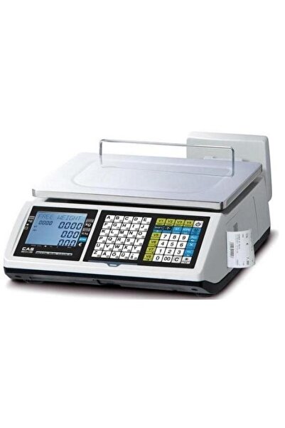 CAS Ct-100 B 30 Barkodlu ( Fişli ) Boyunsuz Terazi