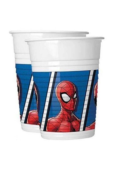 SPIDERMAN Set of 8 Glasses
