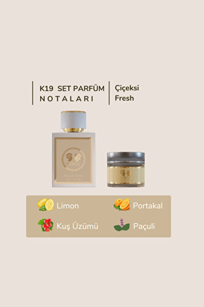 K19 Parfüm Seti