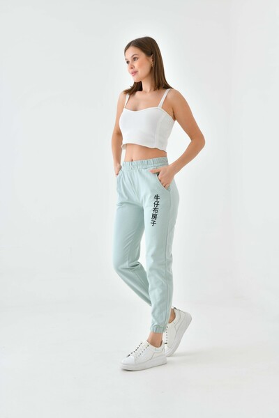 Perryes Γυναικεία Εποχιακή Κινέζικη Κεντημένη Φούτερ Πράσινη