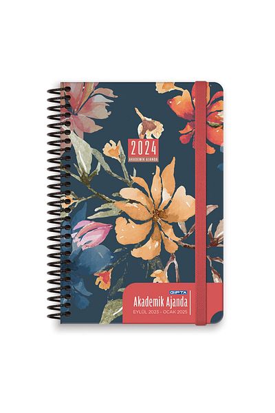 Gıpta Ακαδημαϊκό Ατζέντα 2024 Flexi Cover Weekly Spiral 17x24 460-SHK-4