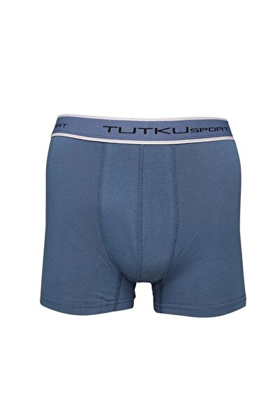 Tutku 400 Likralı Elastan Spor Pamuk Erkek Boxer 1 adet