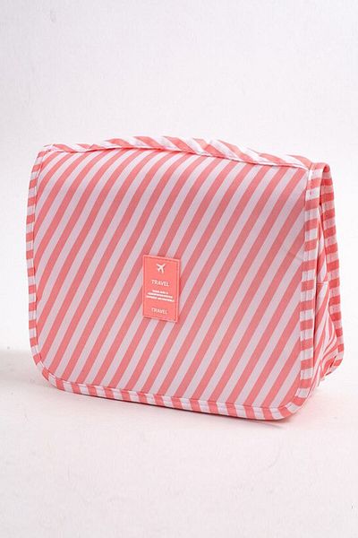 SONREYON Multifunctional Hanging Makeup Bag Line Pattern (Large Size)