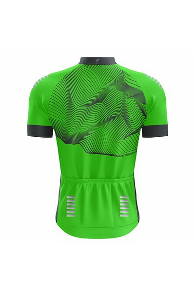 Freysport Neon Green Cycling Jersey