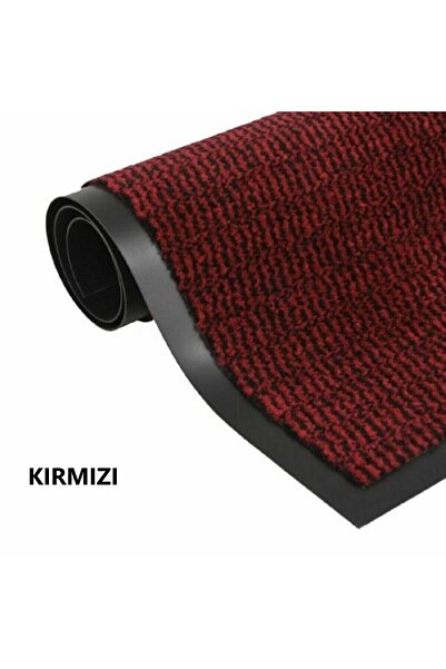 ISM -Nem Alıcı Kapı Önü Paspası-Antrasit/Gri-Bordo