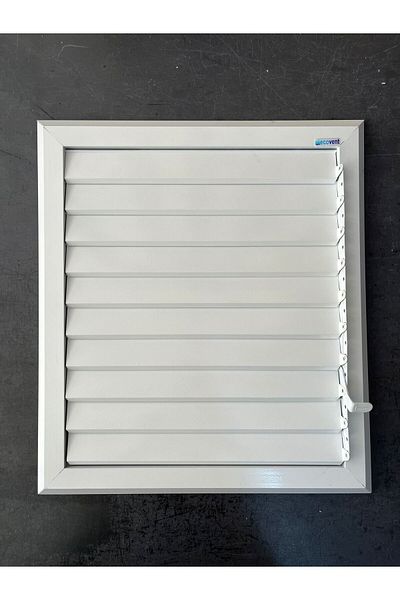 FERSAN AKSESUAR White Movable Vent - Bathroom Wc, 50X52 cm (En: 50)