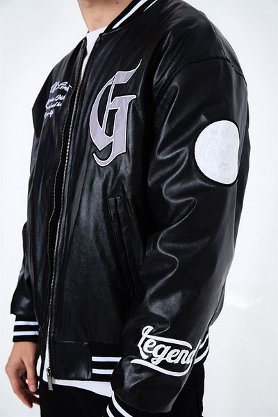 Ghetto off limits EST.2008 Leather Jacket