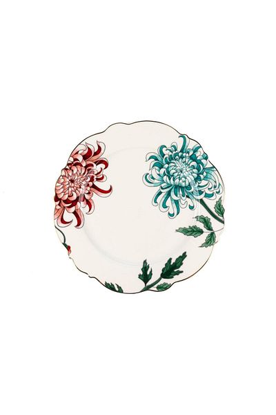 Mikasa Moor Fleur White 6-Piece Serving Plate 27cm