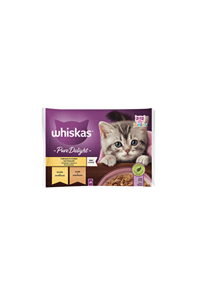 Whiskas Whiskas Pouch PureDelight Tavuklu ve Hindili Yavru