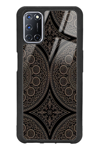 Spoyi Oppo A72 Osmanlı Motif Tasarımlı Glossy Telefon Kılıfı