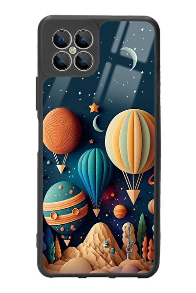 Spoyi Omix X600 Astral balonlar Tasarımlı Glossy Telefon Kılıfı