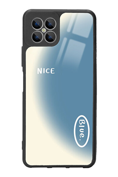 Spoyi Omix X600 Nice Blue Tasarımlı Glossy Telefon Kılıfı