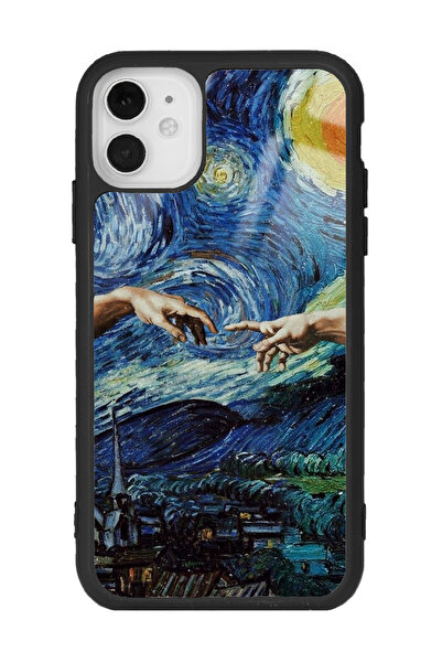 Spoyi iPhone 11 El Ele Tasarımlı Glossy Telefon Kılıfı