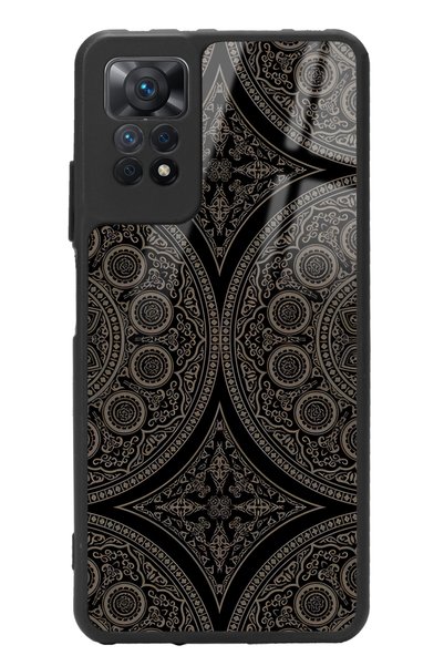 Spoyi حافظة هاتف لامعة بتصميم عثماني لهاتف Xiaomi Redmi Note 11 Pro