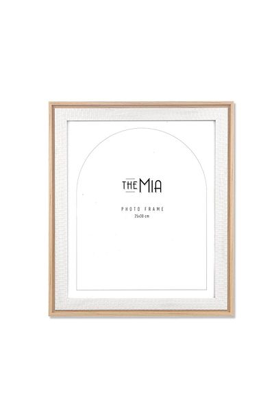 The Mia Vimini Photo Frame Beige 30x25 cm