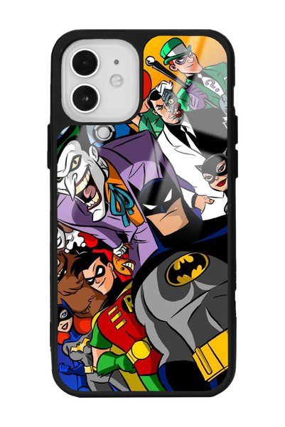 Spoyi iPhone 12 Dc Comics Design Glossy Phone Case