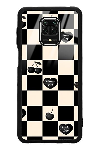 Spoyi Xiaomi Redmi Note 9 Pro Happy Girls Tasarımlı Glossy Telefon Kılıfı