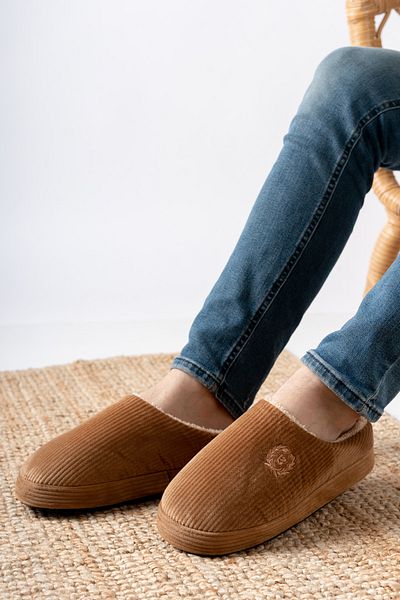 SUNSTEP Χειμερινές Παντόφλες Unisex Κεντημένες Velvet House