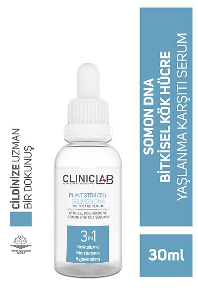 Cliniclab Anti-Aging Skin Serum with Herbal Stem Cell and Salmon Dna 30 ml