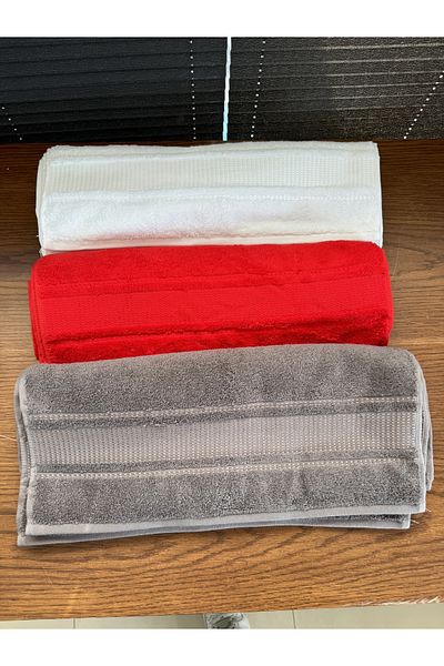 Özdilek Colourist Set of 6 100% Cotton Hand and Face Towels 50*90cm