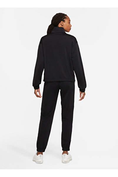 Nike Düz Siyah Kadın Eşofman Takımı DD5860-011 W NSW ESSNTL PQE TRK SUI