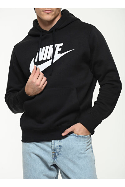 Nike Ανδρικό Φούτερ Φλις με Σχέδιο Club Sportswear L