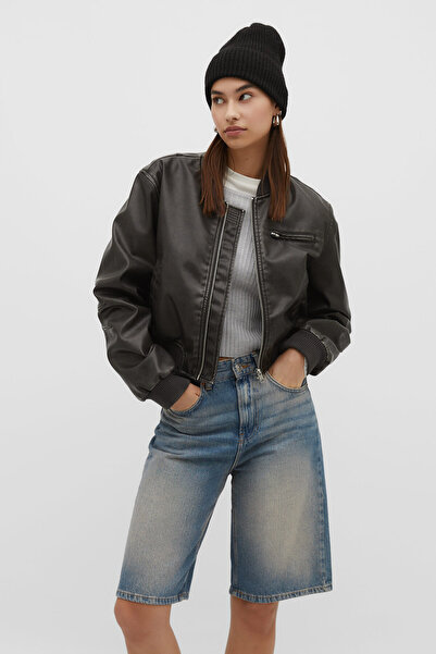 Stradivarius STD Plakalı Fitilli Bere Klasik