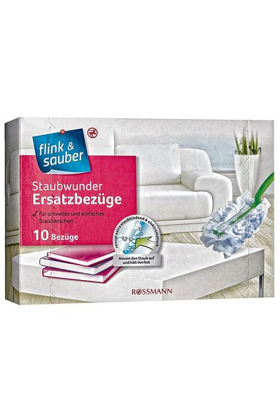 Flink Sauber Flink & Sauber Easy Dusting Cloth Spare Cover 10 Pieces