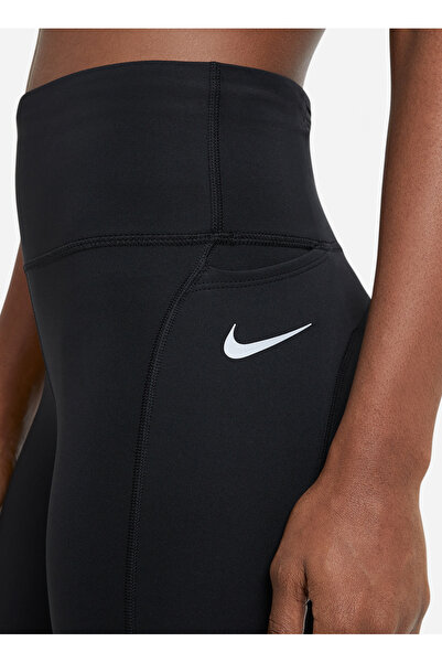 Nike Siyah Kadın Tayt CZ9238-010W NK DF FAST CROP
