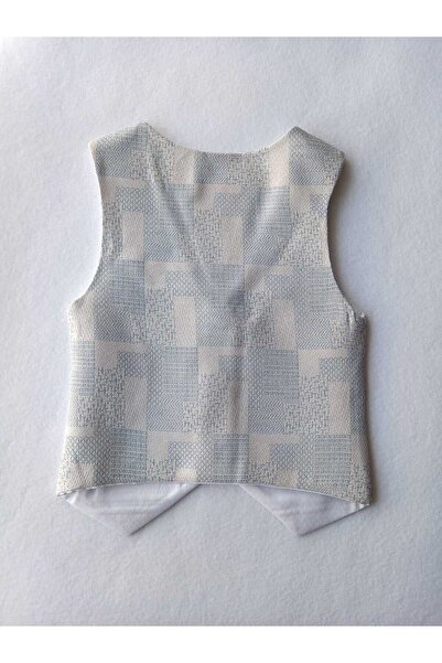 GallanD Boy's Vest Classic Special Day Wedding Birthday Gift Package Card Buttoned Lined Medium Thick