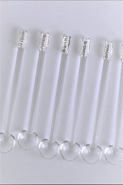 DECOSTYLE Stoned Glass Teaspoon Set of 6