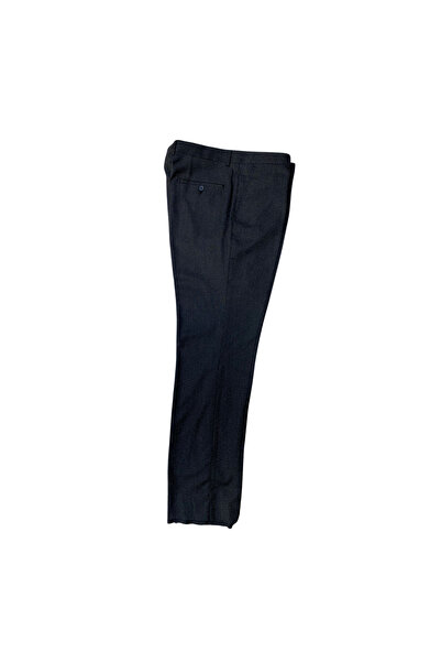 SÜVARİ REGULAR KALIP DESENLİ POLİ VİSKON MEVSİMLİK KUMAŞ PANTOLON