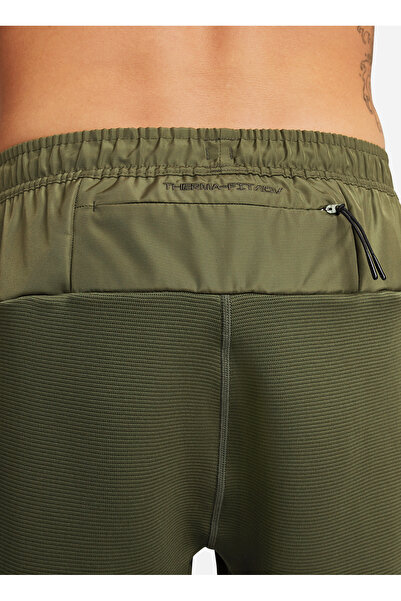 Nike Πράσινο ανδρικό παντελόνι - DQ4848-326 M NK TFADV AXIS FLC PANT