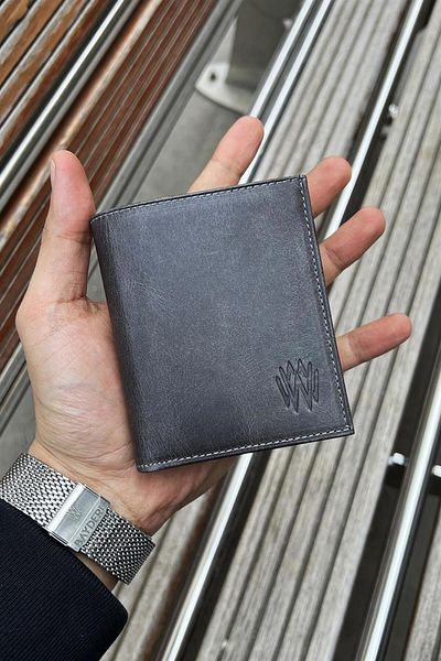 BAYDERİ Caillou Genuine Leather Polite Men's Wallet