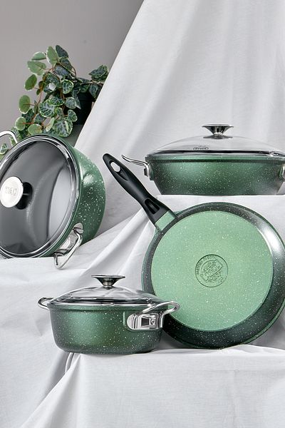 Taç Corvina Casting 7 Piece Cookware Set
