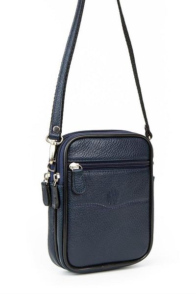 BAYDERİ Andre Genuine Leather Polite Double Eyed Men's Shoulder Bag