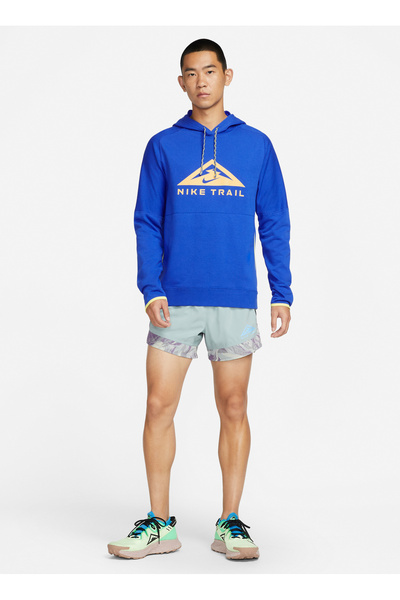 Nike Mavi Erkek Sweatshirt DV9324-405 M NK DF MAGIC HOUR HOODI