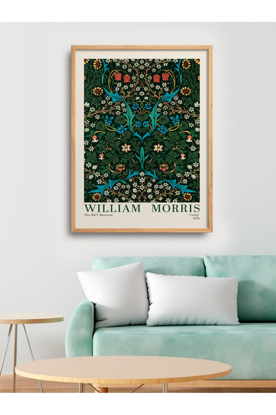 HOMEPACK Çerçeveli Tablo William Morris Serisi Poster Tablo TK/203