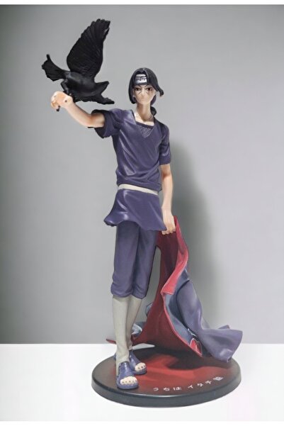 TEEMOOD PIRATE PARROT Anime Naruto Uchia Itachi Karakter Figür Oyuncak Biblo 25 cm