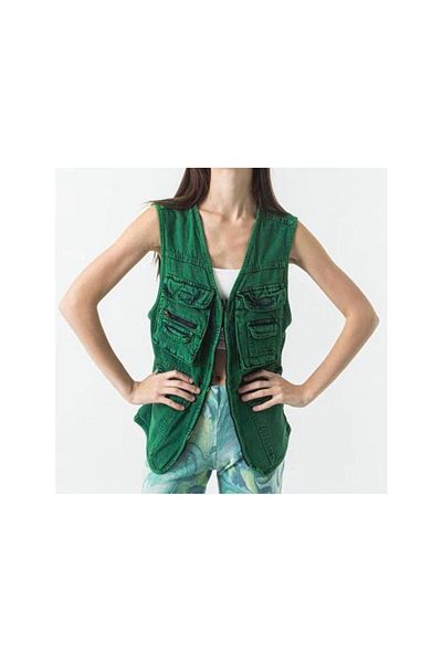 LUCHA NASTY GREEN VEST