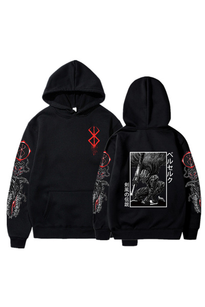 GALASHOP Berserk Anime Unisex Hoodies model55