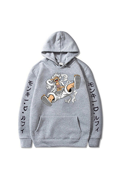 GALASHOP Fifth Luffy One piece printed Anime Hoodies