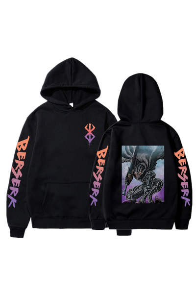 GALASHOP هوديس للجنسين من Berserk Anime موديل 36