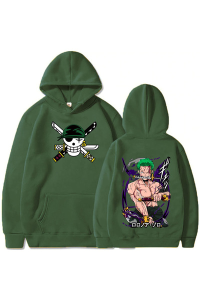 GALASHOP Zoro هوديي رجل امرأة الهيب هوب مقنعين